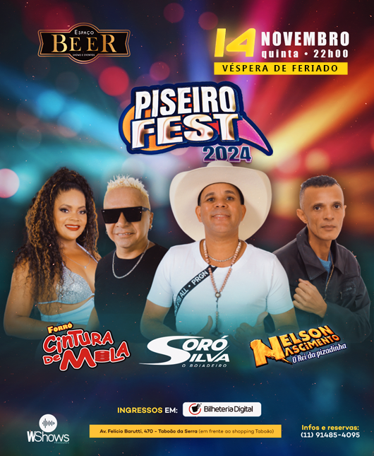 Espaço Beer - Piseiro Fest 2024 - Banner 530x645